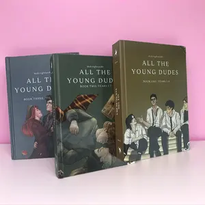 All The Young Dudes Hardcover Book Set (Vol. 1–3) – Marauders Era Fan Favorite Novel, Remus & Sirius Story, BookTok Viral Fantasy Romance Collection