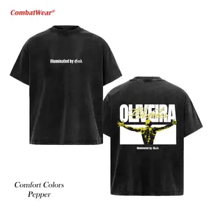 COMFORT COLORS Charles Oliveira Illuminated By God Tee, Do Bronx UFC Fighter T-shirt, UFC Fan Custom Graphic Design, Gift For UFC MMA Fans