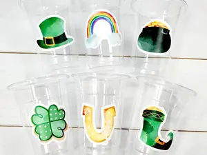 ST PATRICKS DAY Cups - St Patricks Day Party Cups St Patricks Day Party Cups St Paddy's Day Cups Irish Party Cups Party Cups Drinking Cups