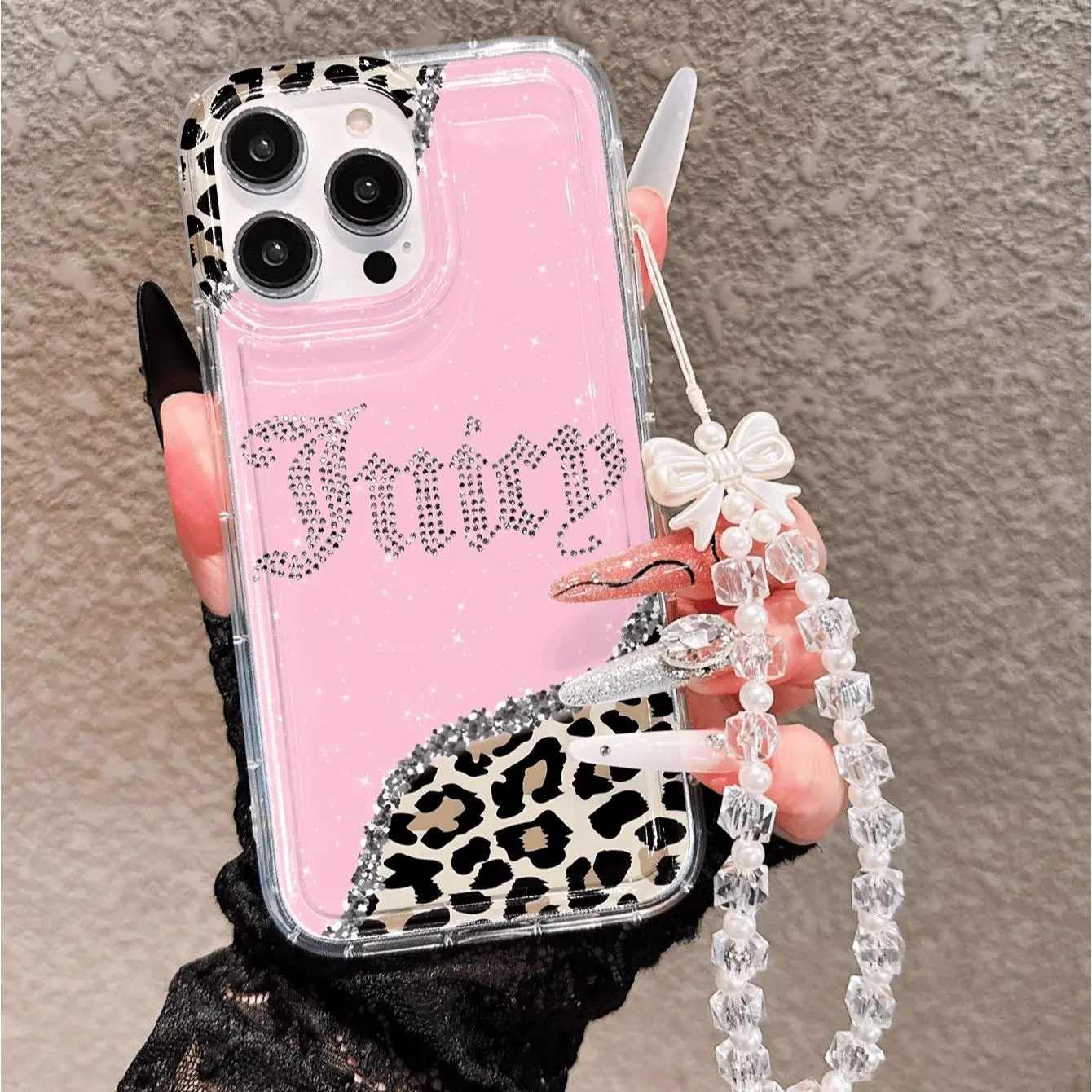 Transparent Leopard Print Air Cushion Case for iPhone 17 Pro Max/17 Air/17 Pro/17/16/16 Pro/15 Pro Max/13 Pro Max/14 Pro Max