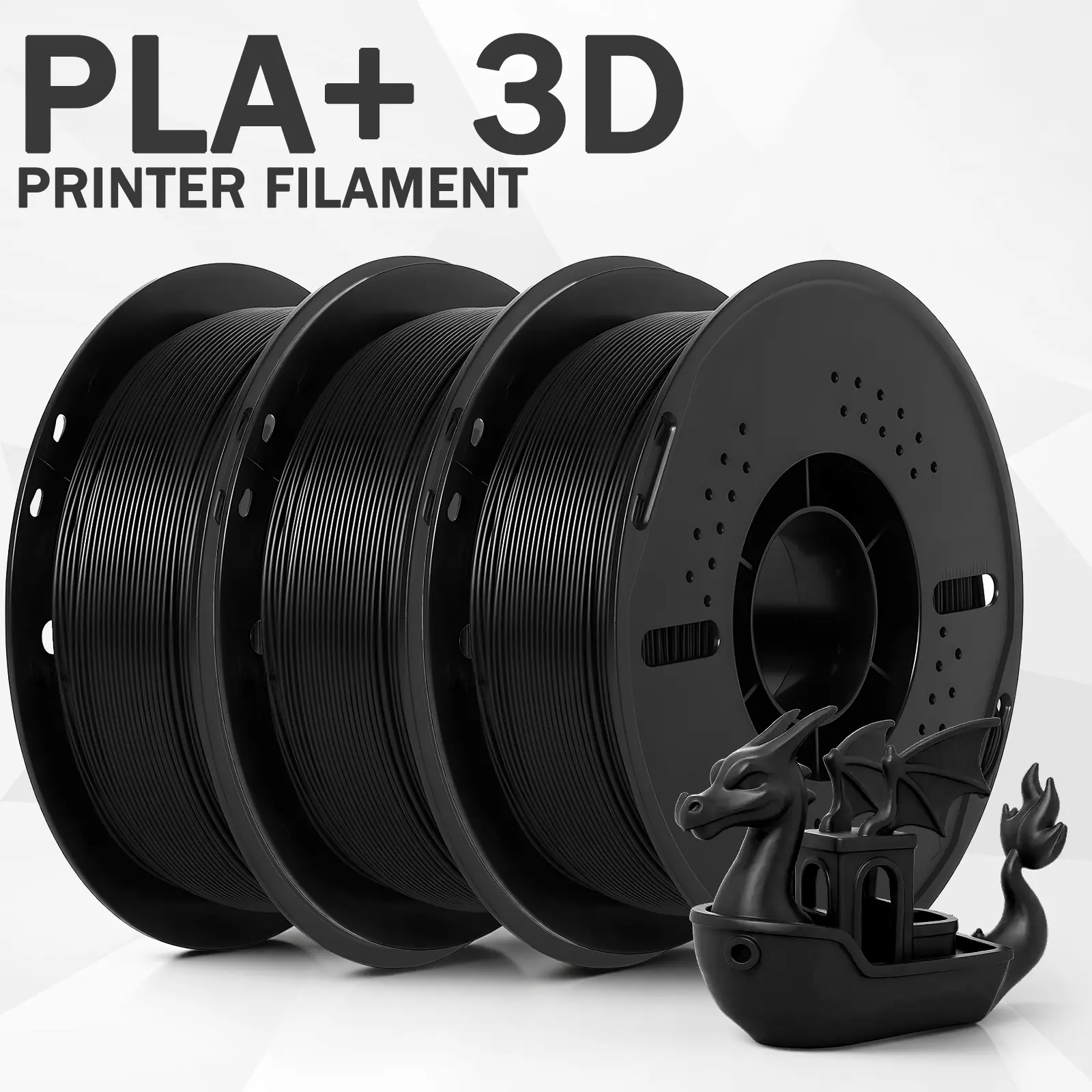 PLA+ 3D Printer Filament Combo 1.75mm Tangle-Free Bubble-Free Strong Smooth Printing Fast U S Shipping tiktokshopbacktoschool, 3D Printing Supplies, Combo Pack,back to school,back to school haul