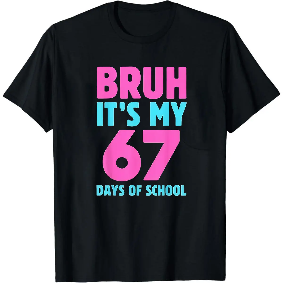 67th Day of School Shirt, Funny Student Tee, Teacher Gift