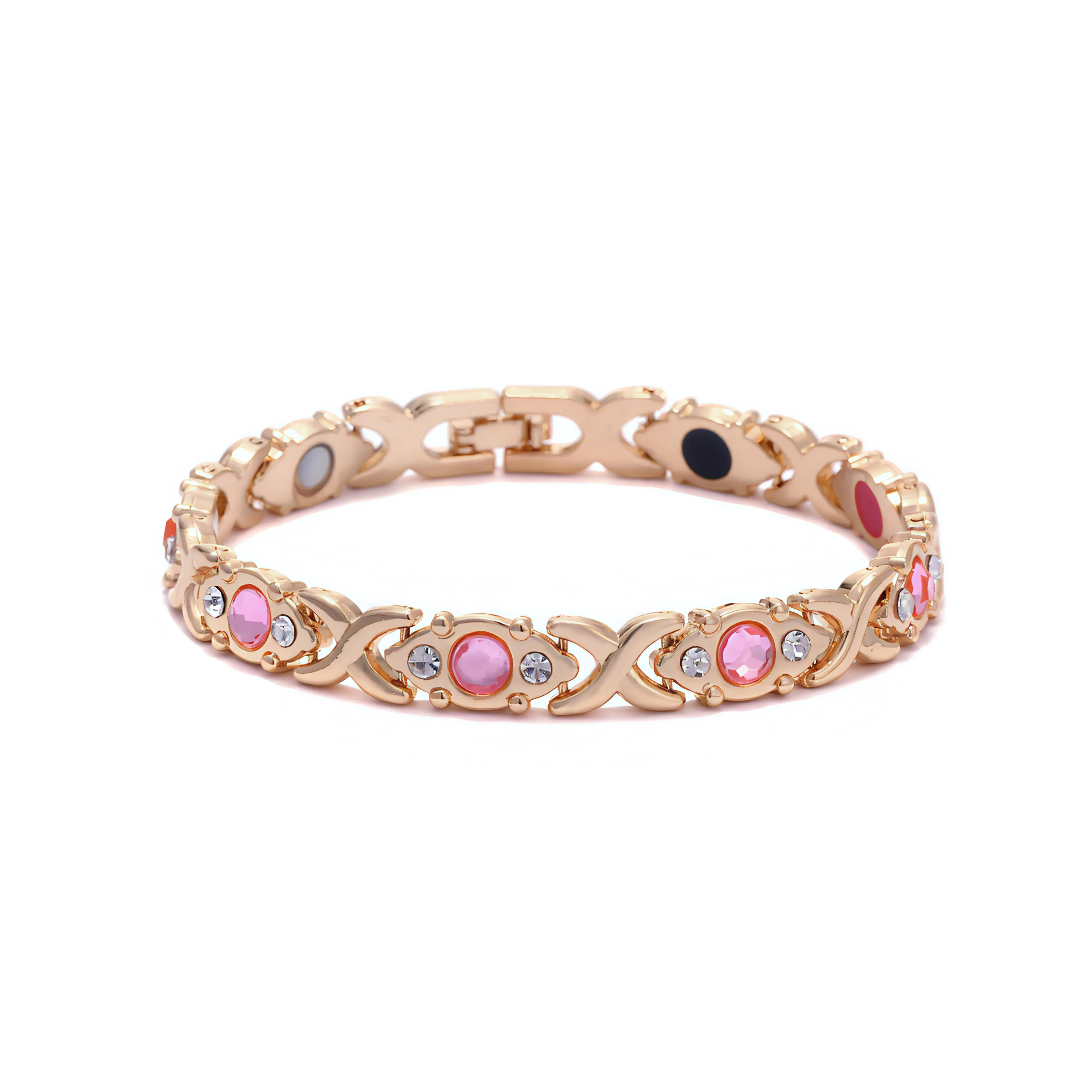 Women's Elegant Minimalist Bangle with Diamond Accents, Adjustable Bracelet for Casual Wear, See Description for Dimensions, Bangles, Alloy, Daily, Unisex, Bling Effect, 8*8*2 Cm, Choking Hazard Small Parts, Stackable Bracelets, Bracelets For Women
