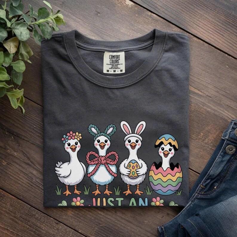 Comfort Colors Funny Goose Shirt Easter , Silly Goose Shirt, Easter Goose Shirt, Teacher Easter Shirt, Easter Teacher Shirt