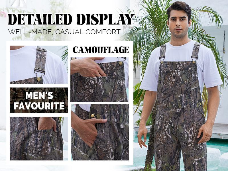 Yuanbang Stretchy Men's Camo Overalls Denim Spring Hunting Bib Turkey Season Gear Outdoor Workwear Fashion Pattern Coveralls Y2k Menswear Daily Outfits Camouflage Romper Country Stuff Clothes Adjustable Straps Jumpsuit Casual Pants Valentine's Gifts Yuanbang Stretchy Men's Camo Overalls Denim Spring Hunting Bib Turkey Season Gear Outdoor Workwear Fashion Pattern Coveralls Y2k Menswear Daily Outfits Camouflage Romper Country Stuff Clothes Adjustable Straps Jumpsuit Casual Pants Valentine's Gifts