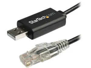 StarTech.com 6 ft. / 1.8 m Cisco USB Console Cable - USB to RJ45 Rollover Cable - Transfer rates up to 460Kbps - M/M - Windows&reg;, Mac and Linux&reg; Compatible