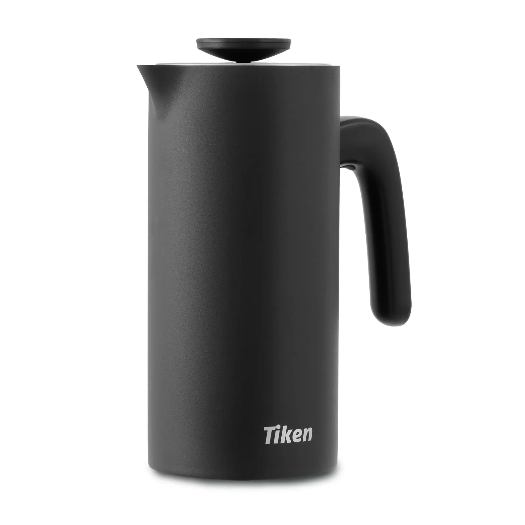 Tiken Stainless Steel French Press Coffee Maker - Double-Wall Vacuum Insulated, Sturdy, Portable, Dishwasher Safe, 34Oz, With Filter For Coffee & Tea, Superior Insulation, Portable Coffee Machine, Camping