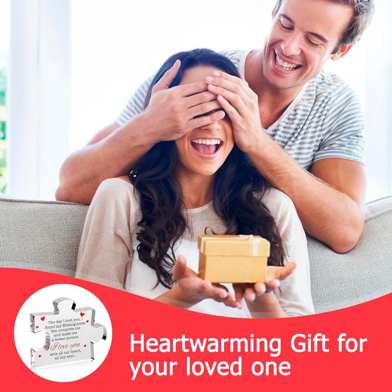 MUNBYN Valentines Day Gifts -“I Love You” Acrylic Puzzle Message,Romantic Present for Him or Her, Perfect for Anniversary, Birthday, Wedding, Husband or Wife MUNBYN Valentines Day Gifts -“I Love You” Acrylic Puzzle Message,Romantic Present for Him or Her, Perfect for Anniversary, Birthday, Wedding, Husband or Wife