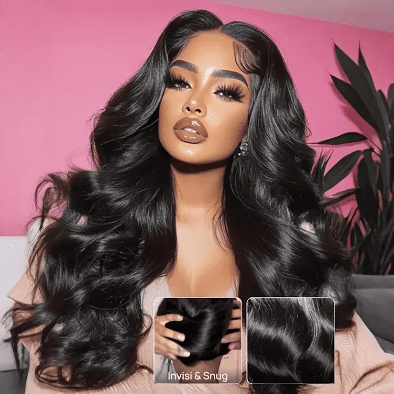 Cynosure 280 Density Lace Front Wig Human Hair Pre Plucked Pre Bleached HD Lace Frontal 13x6 FUll Lace Body Wave Wig With Baby Hair Affordable Human Hair Wigs For Women