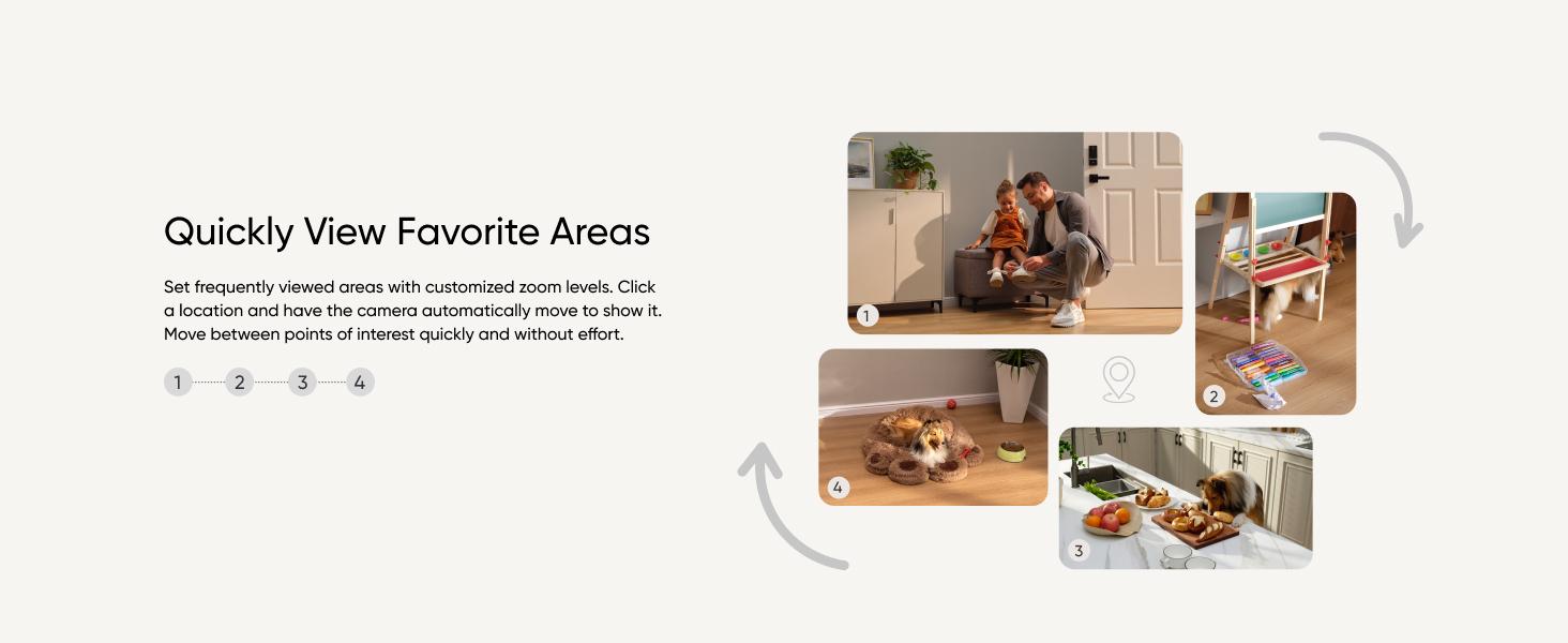 eufy Security Indoor Cam S350, Dual Cameras, 4K UHD Resolution Security Camera with 8× Zoom and 360° PTZ, Human/Pet AI, Ideal for Baby Monitor/Pet Camera/Home Security, Dual-Band Wi-Fi 6, Plug in｜Spingtok