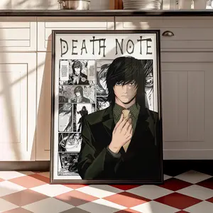 Death Note Mikami Digital Print, Teru Mikami Character Print, Manga Room Decor, Anime Wall Art( Unframed - Print Only )