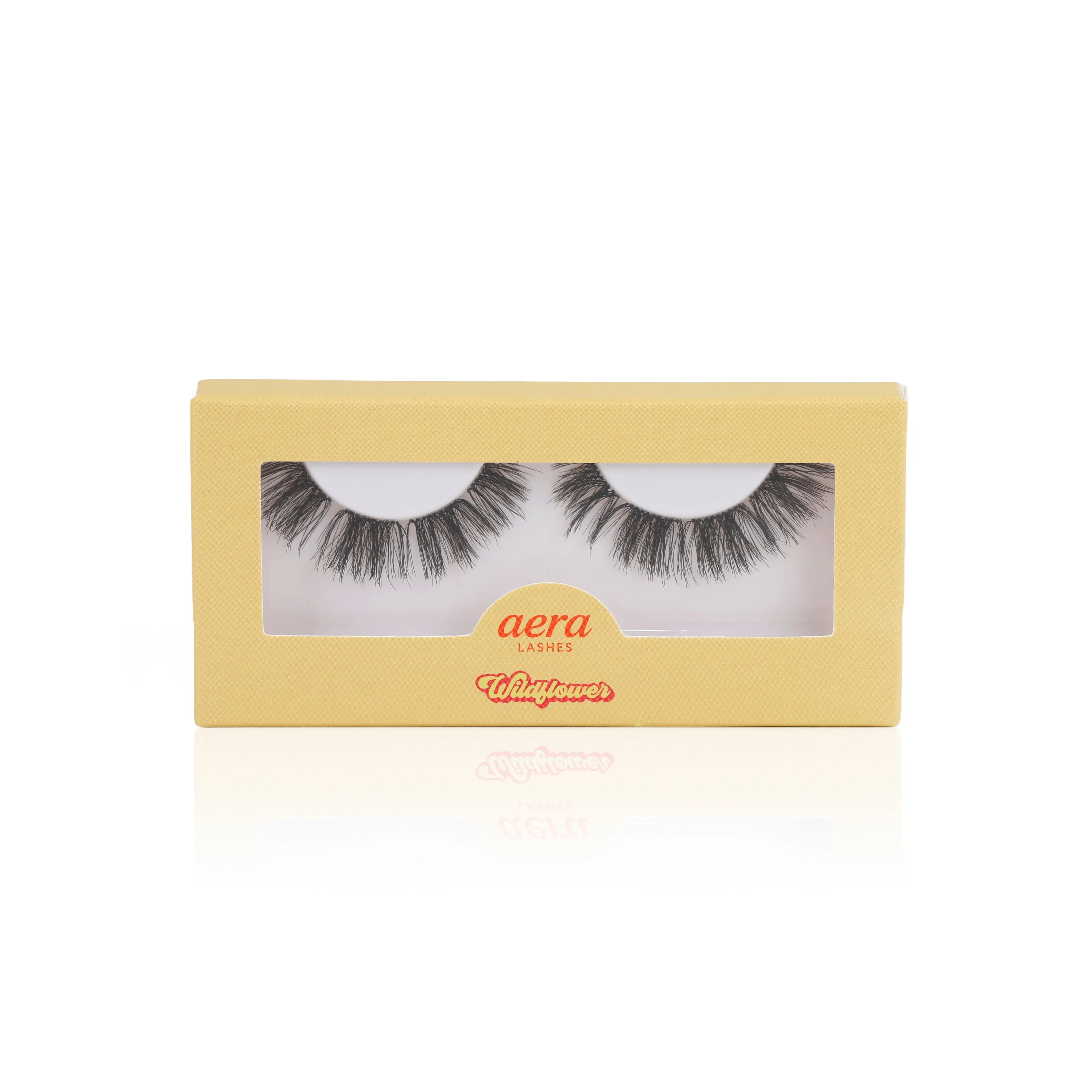 Aera Lashes Wildflower Mega Volume Wispy Boho Lashes 12-15mm D Curl Doll-Eye Shape Pre-Mapped DIY Underlash Extensions