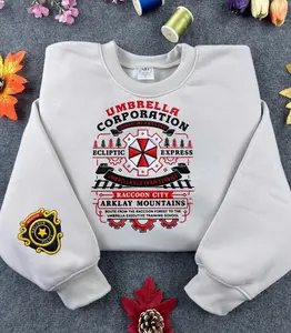 Resident Evil 9 Requiem Care Center Embroidered Sweatshirt