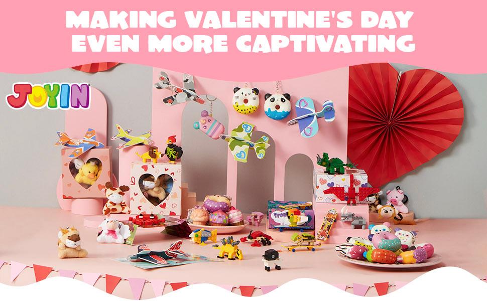 30 Pack Valentines Day Gift Cards with Galaxy Slime Stress Relief Fidget Toy for Kids Party Favor, Classroom Exchange Prizes, Valentine Party Favors, Valentine’s Greeting Cards 2025 Valentine Exchange Cards  easter gifts for kids