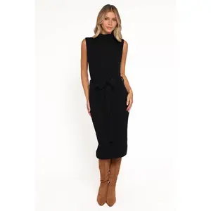 Wembley Midi Dress - Black