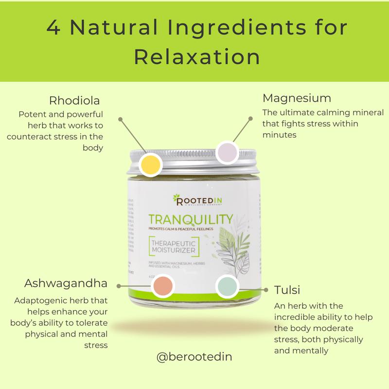 Rooted In Magnesium Cream Set | Sleep, Calm & Recovery | High-Absorption Formula | Hydrating & Fast-Acting Relief | Non-Greasy | 4 oz | Moisturizing Body Care