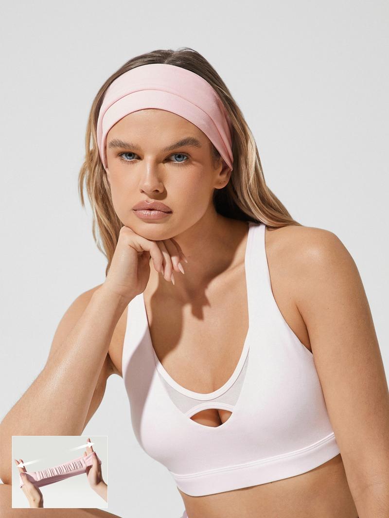 GLOWMODE FeatherFit-Air Work It Sweat-Absorbent Training Headband Gym