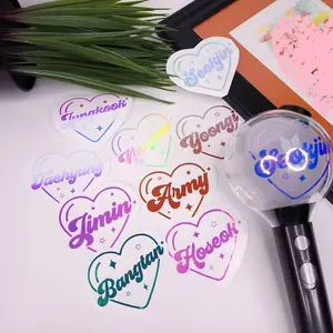 Army Light Stick Decal Kpop Accessories K pop - Gift K-pop Merch, Accessories, Vinyl Sticker, Kawaii