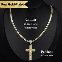 Miami Cross Necklace (24 inches)