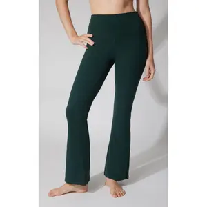 Felix Ribbed Elastic Free Waist 7/8 Flare Leg Pant
