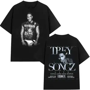 Trey Songz Retro Hip Hop Soul Music Graphic Tee YG060307