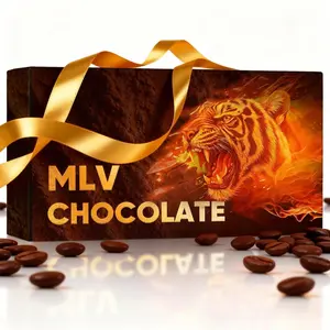 [HOT SALE 2026!!] MLV Chocolate - 8 Bars Artisan Mood-Enhancing Chocolate Bar with Natural Extracts & Cocoa Polyphenols - Supports Relaxation, Positivity & Daily Well-Being - Gluten-Free, Non-GMO