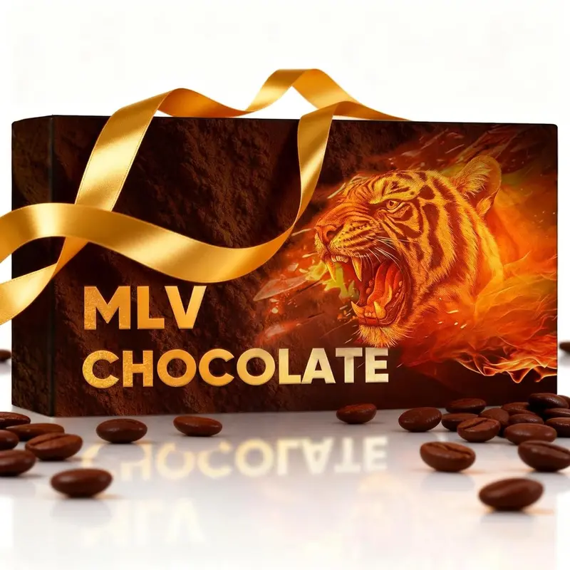 [HOT SALE 2026!!] MLV Chocolate - 8 Bars Artisan Mood-Enhancing Chocolate Bar with Natural Extracts & Cocoa Polyphenols - Supports Relaxation, Positivity & Daily Well-Being - Gluten-Free, Non-GMO
