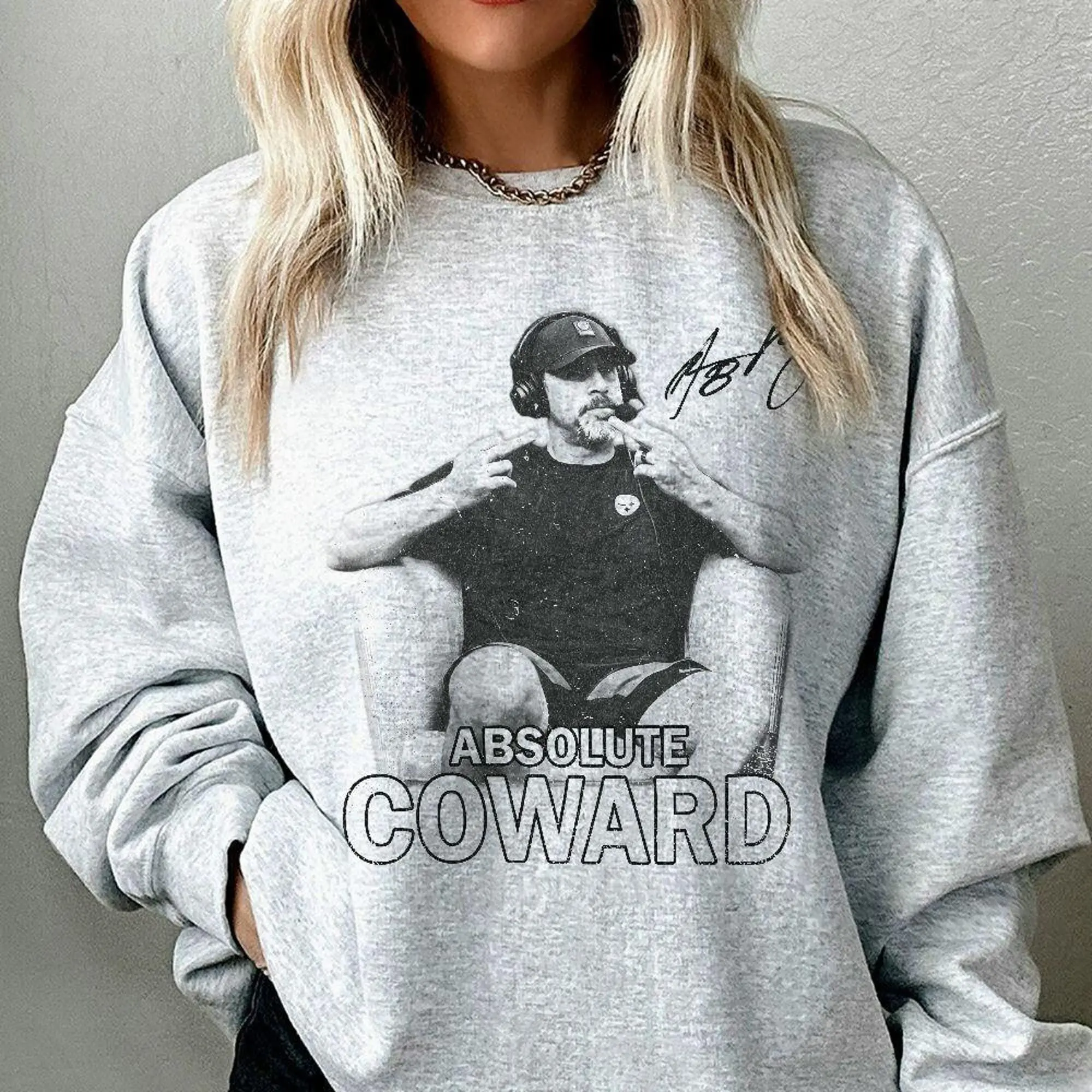 Aaron Rodgers Meme Graphic Football Vintage Sweatshirt
