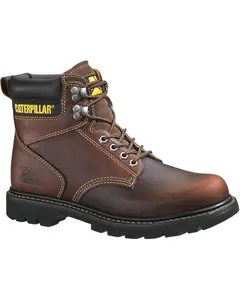 Cat Workwear Men's 6" Second Shift Lace-Up Work Boot Soft Toe - P72365