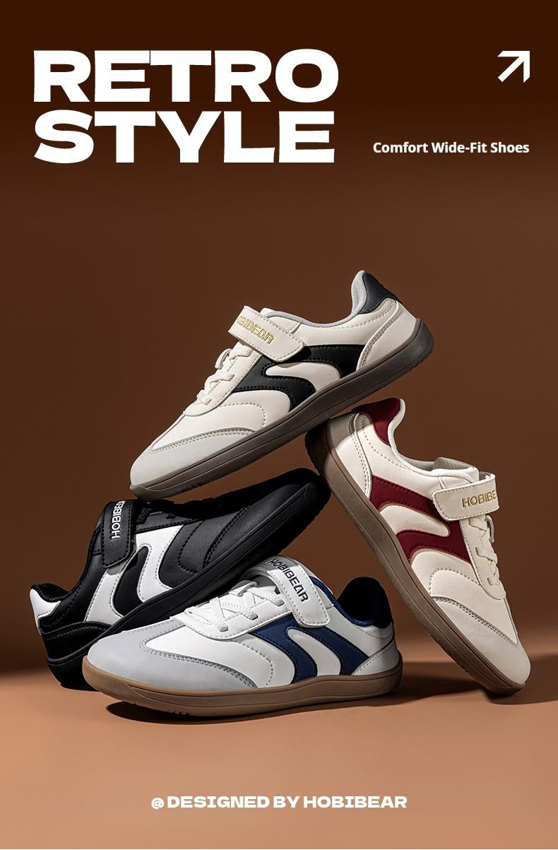 HOBIBEAR Kids Barefoot Shoes Wide Soft Minimalist | Zero Drop | Lightweight Fashion Sneakers for Boys Girls