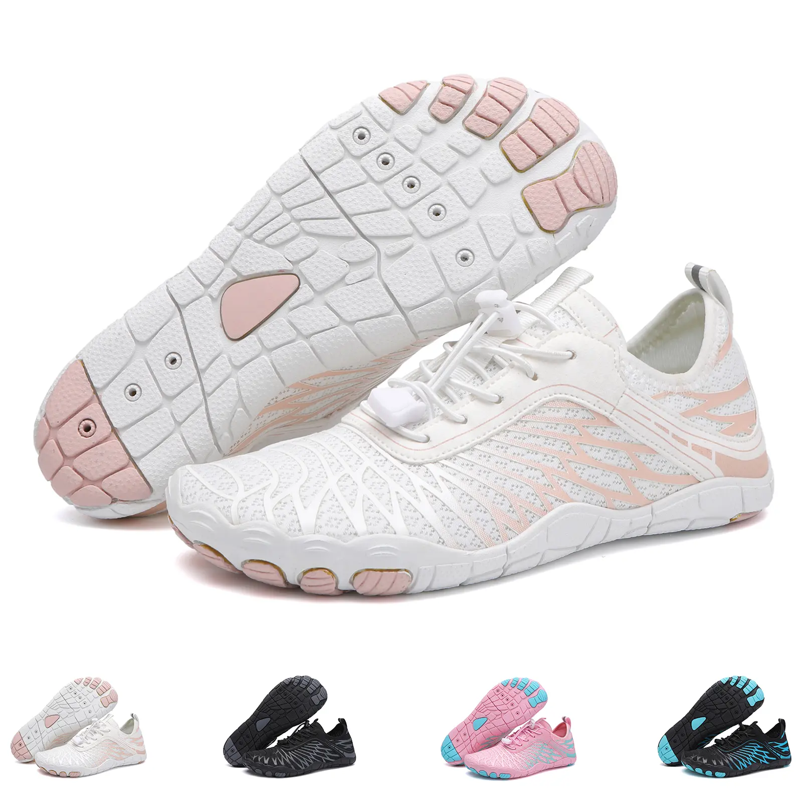 Hoyofol-2026 New Men’s & Women’s Barefoot Shoes, Hiking Barefoot Shoes for Women,  Non-Slip Active Barefoot Sneakers, Wide Toe Waterproof Shoes, Unisex Men's skateshop casual up,shoes for back to school,back to school shoes