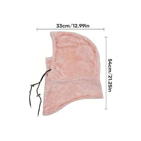 Fleece Hood Full Coverage Neck Guard Ultra Soft Lamb Fleece Windproof Heat Retaining INS Aesthetic Style One Size Fits All 2025 Winter Release Cotton Fleece Hood Full Coverage Neck Guard Ultra Soft Lamb Fleece Windproof Heat Retaining INS Aesthetic Style One Size Fits All 2025 Winter Release Cotton