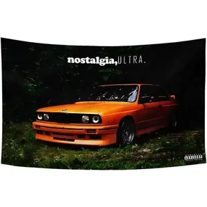 Franks Flag Nostalgia,Ultra. Art Music Album Tapestry HD Printing/150D Polyster Poster for Bedroom Wall Hanging College Decor Indoor Outdoor Decor Solid Color Decorative Starry Sky Pattern