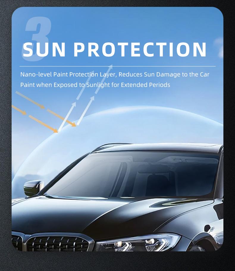 SOPAMI Car Coating Spray-Advanced Automobile Quick-acting Coating Agent With Dust -Proof and Glazing Effects -Long Lasting Car Paint Waxing Solution For a Showroom Shine