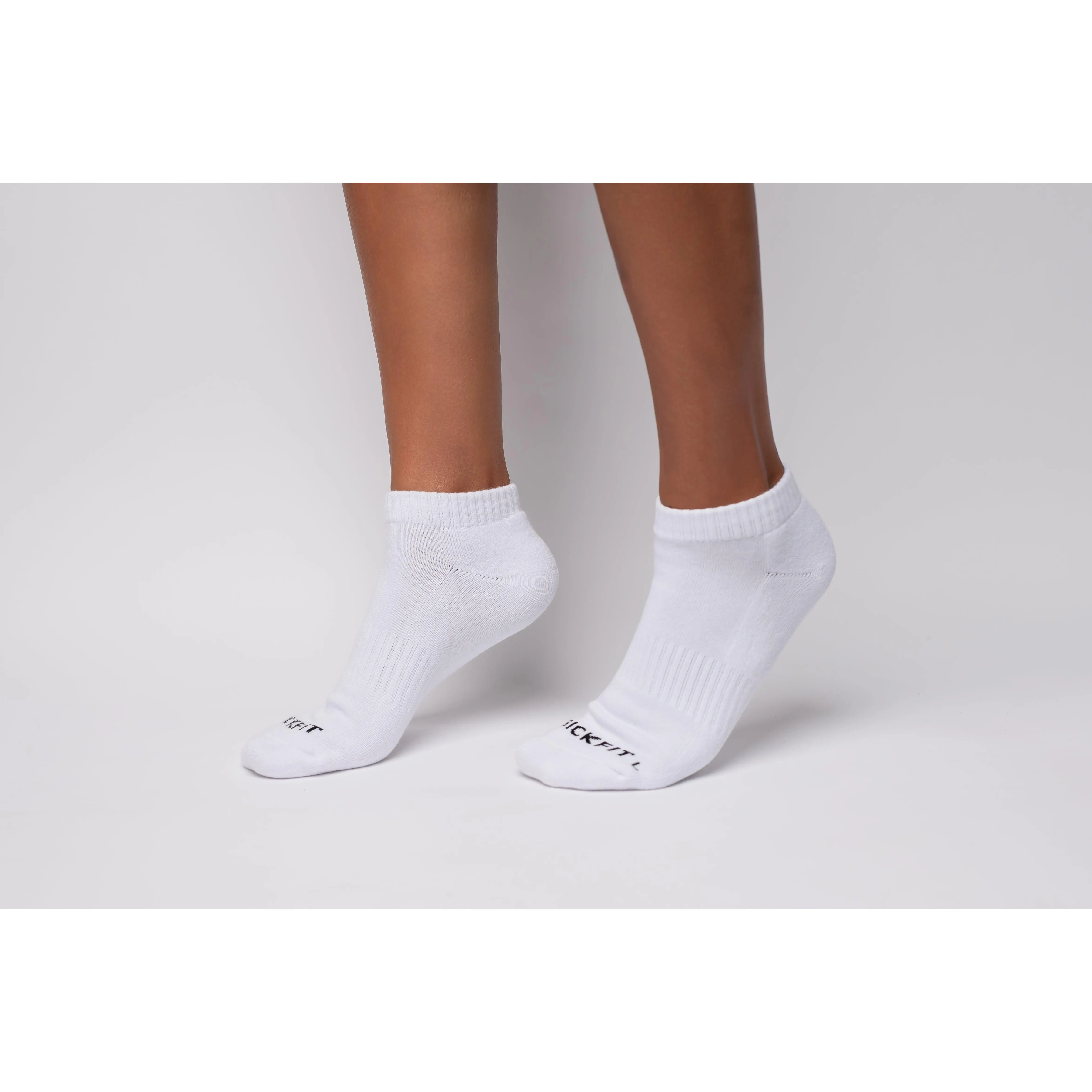 SickFit Low-Cut Ankle Compression Sports Athletic Socks - 6-Pack Unisex Sizes, Moisture-Wicking, Arch Support, Fight Fatigue, Healthcare Pros, Muscle Recovery, Blood Flow Boost
