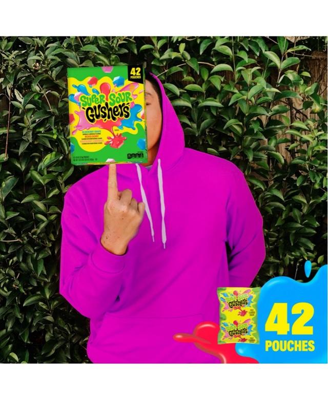 Gushers Strawberry & Tropical Variety Pack 0.8 oz - 42 Pouches of Fun and Colorful Treats, Good Source of Vitamin C, Gluten Free, Gelatin Free addict Gushers Strawberry & Tropical Variety Pack 0.8 oz - 42 Pouches of Fun and Colorful Treats, Good Source of Vitamin C, Gluten Free, Gelatin Free addict