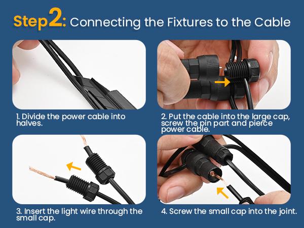 8pack All-in-One Outdoor Low Voltage Landscape Lighting Kit, LED Landscape Spot Lights with 60W Transformer and 65FT Wire, Waterproof Outside Spotlights for Yard, Garden, Tree, Pathway, House, 3000K, 8 Pack