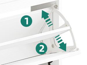 DWVO Shoe Cabinet with 2/4 Flip Drawers, Freestanding Shoe Rack, Shoe Organizer, Narrow Shoe Cabinet for EntryWay Hallway Living Room, White