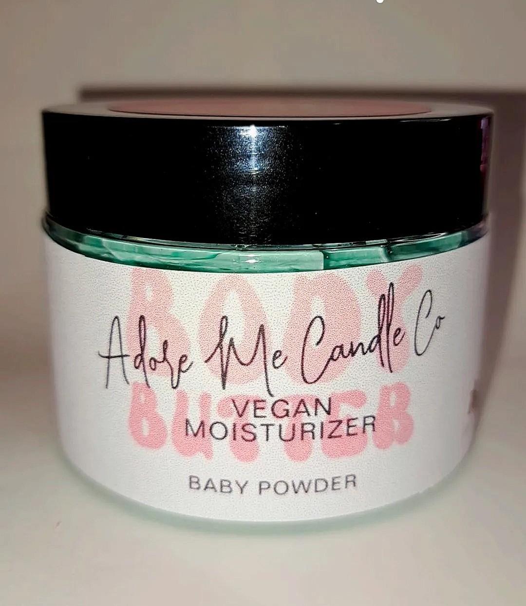 Adore Me Candle Co. 10ml Organic Shea & Coco Butter Body Butter Travel Size Coconut Scented Moisturizer Gift for Her Him Wedding Self Care Avocado Fragrance