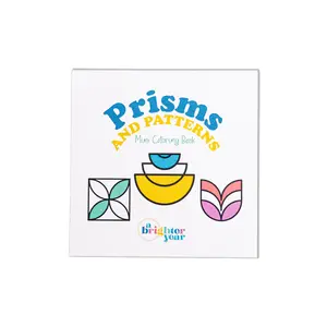 Prisms and Patterns Mini Coloring Book