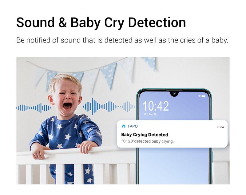 TP-Link & Tapo C120 - 2K QHD Indoor/Outdoor Security Camera with Color Night Vision, Free AI Detection, Baby Monitor, IP66, Dual Spotlights, Local/Cloud Storage