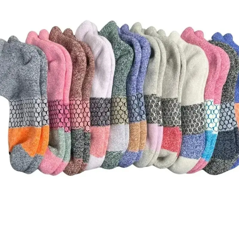 Pack 5 Bombas Ankle Socks, Cushioned Footbed & Honeycomb Arch Support, Seamless Toe, Blister Tab, Soft Cotton Blend, Size S, M, L, Women's Men's Daily wear