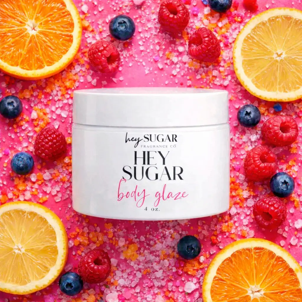 Hey Sugar Body Glaze – Sweet Citrus, Juicy Berries & Sugared Musk Body Lotion