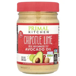 Primal Kitchen Chipotle Lime Real Mayonnaise Made with Avocado Oil, 12 fl oz (355 ml)