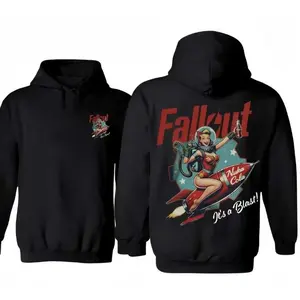 Nuka Coca Fallout Vintage T-shirt/ Hoodie, Vintage Unisex T-Shirt for Man and Women, Cotton Sleeve, Retro Tops Fashion