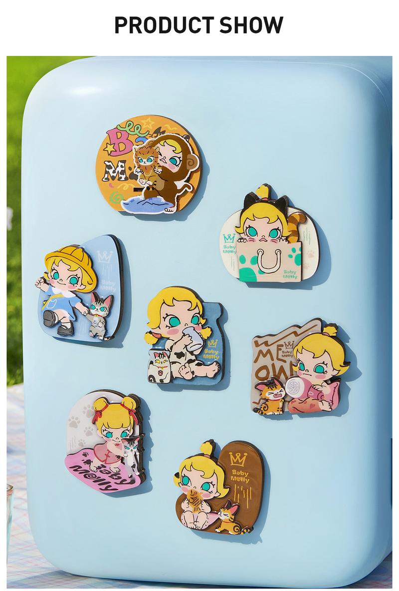 [Spanish] – Baby Molly & Baby Tabby Series – Imán para Nevera en Caja Sorpresa