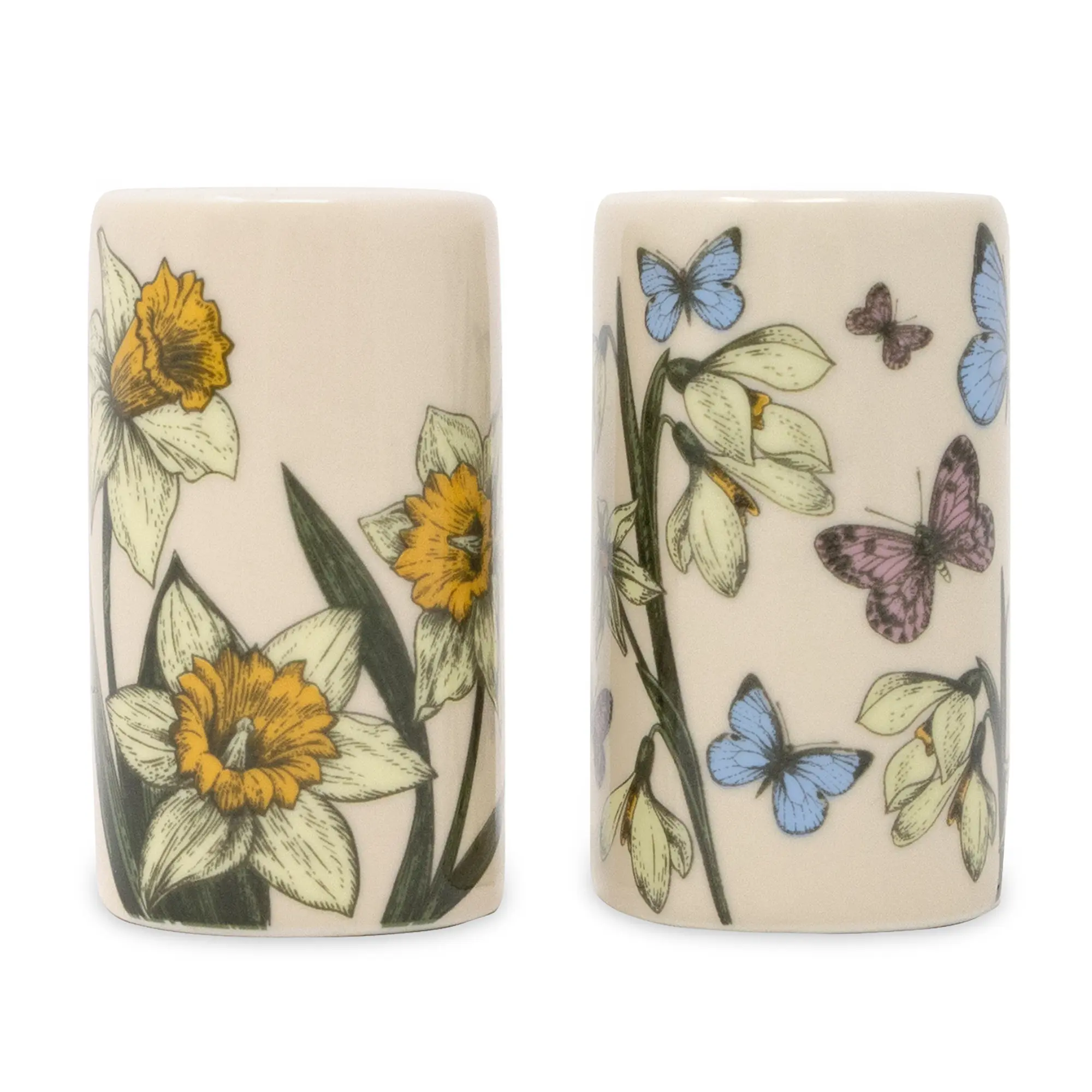 Bud Vase Magnet Set of 2, Almanac of Wildflowers