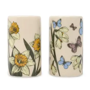 Bud Vase Magnet Set of 2, Almanac of Wildflowers