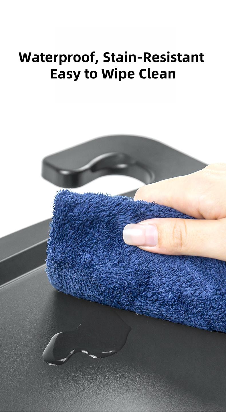 MSTARKE 2-in-1 Steering Wheel Desk-Steering Wheel Tray Table with Seat Gap Filler Organizer Car Food Tray for Driver Car Desk for Laptop & Eating Tesla Model 3 Model Y Accessories Fits Most Vehicles Steering Wheels