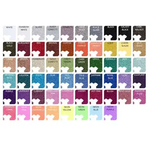 SISER HTV Glitter 1 Yard Rolls